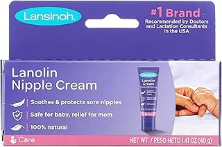 Lansinoh Breast Cream, 1.41 Ounce Tube (Pack of 3)