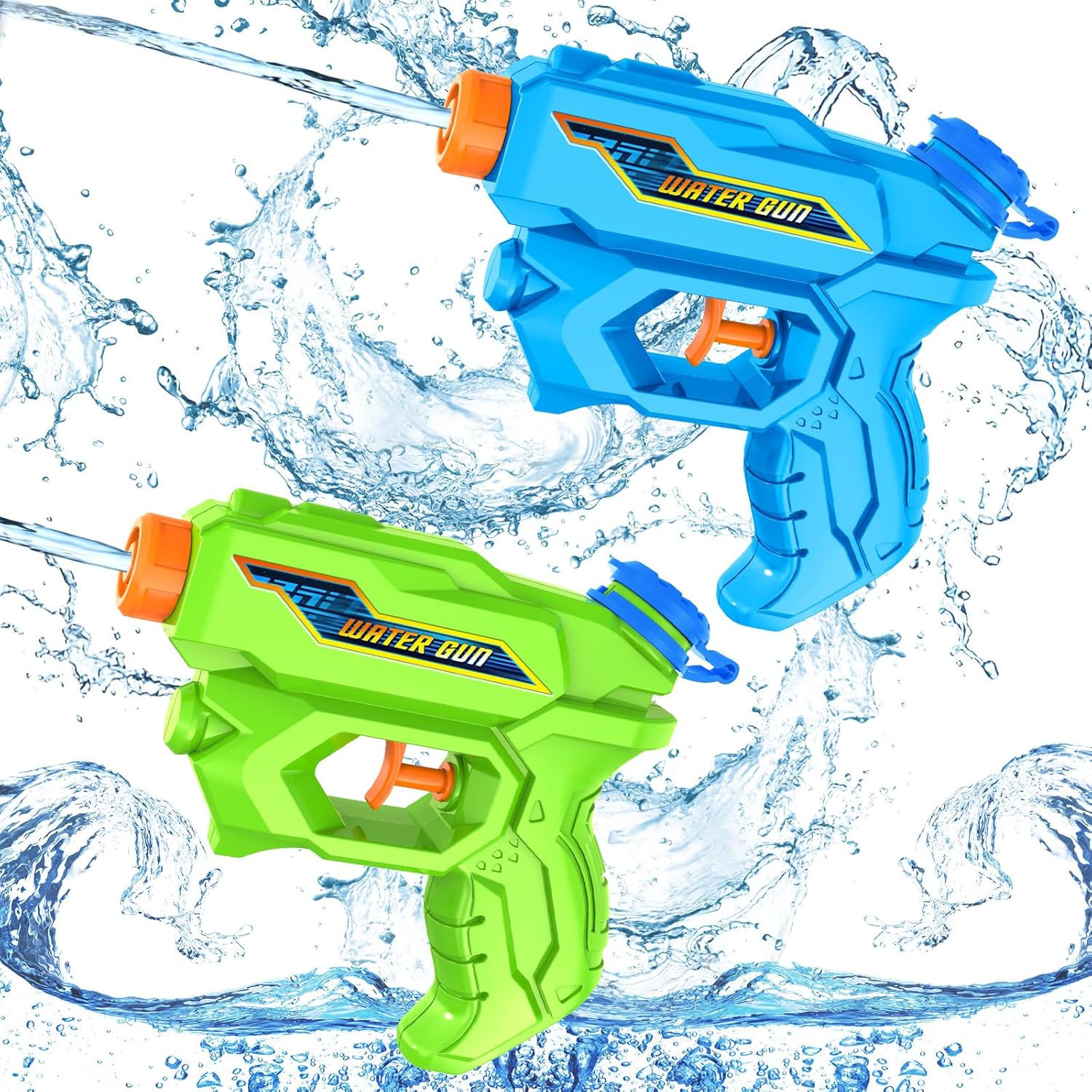 Water Guns for Kids, Squirt Guns Mini Water Pistol Small Water Blaster Toys for Boys Girls Toddlers, Summer Toys for Outdoor Swimming Pool Beach Water Gun