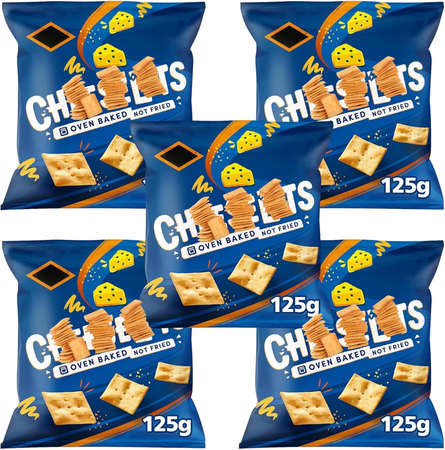 Snack Bundle with Cheesy Cheeselets 125g (5 Pack)