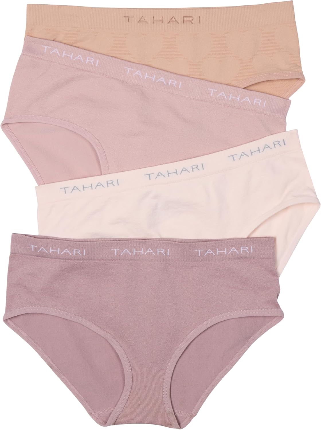 TAHARI 4-Pack Girls Hipster Underwear