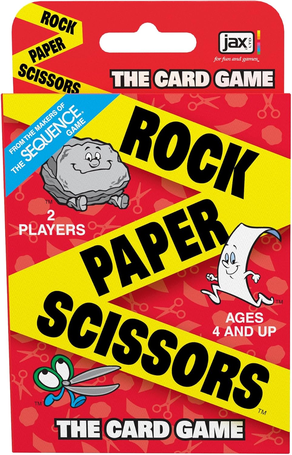 Jax: Rock Paper Scissors - The Card Game | Traditional Card Games for Kids | For 2 Players Ages 4 Plus