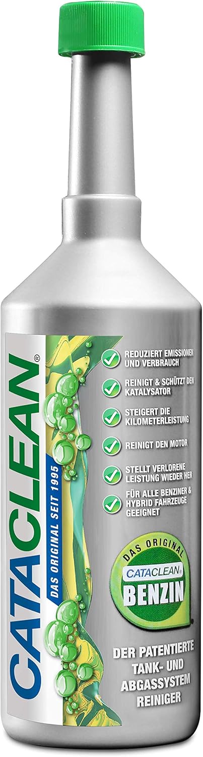 Cataclean Petrol | Complete Fuel & Exhaust Cleaner | Catalytic Converter, Valve & Injector Cleaner | Fuel Additive Formulated for Performance & Fuel Efficiency | Pre MOT Emissions Reducer | 500ml