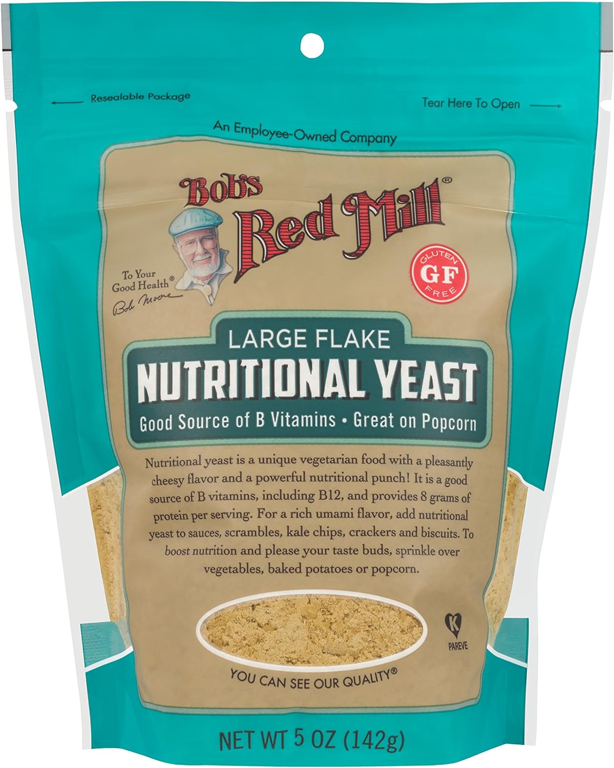 Bob's Red Mill Large Flake Nutritional Yeast, 142 g