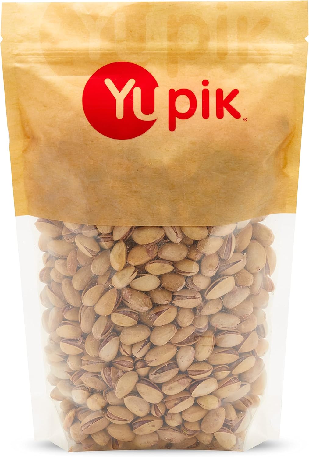 Yupik Dry Roasted Unsalted Pistachios in Shell 2.2lb Gluten Free Kosher Crispy Whole Nuts with Shell No Salt Added Oil Free Fiber Source Protein Nuts Healthy Snacks