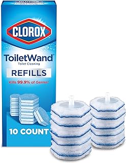 Clorox ToiletWand Disinfecting Refills, 10 Count (Package May Vary)