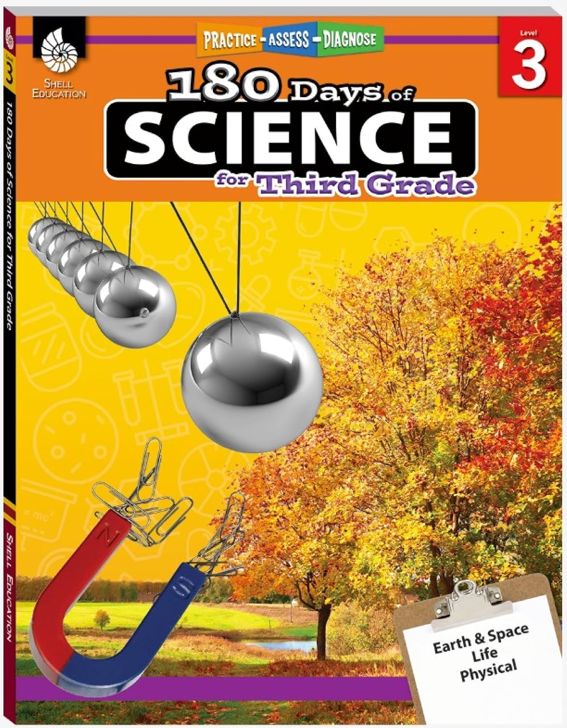 180 Days™: Science for Third Grade: Practice, Assess, Diagnose