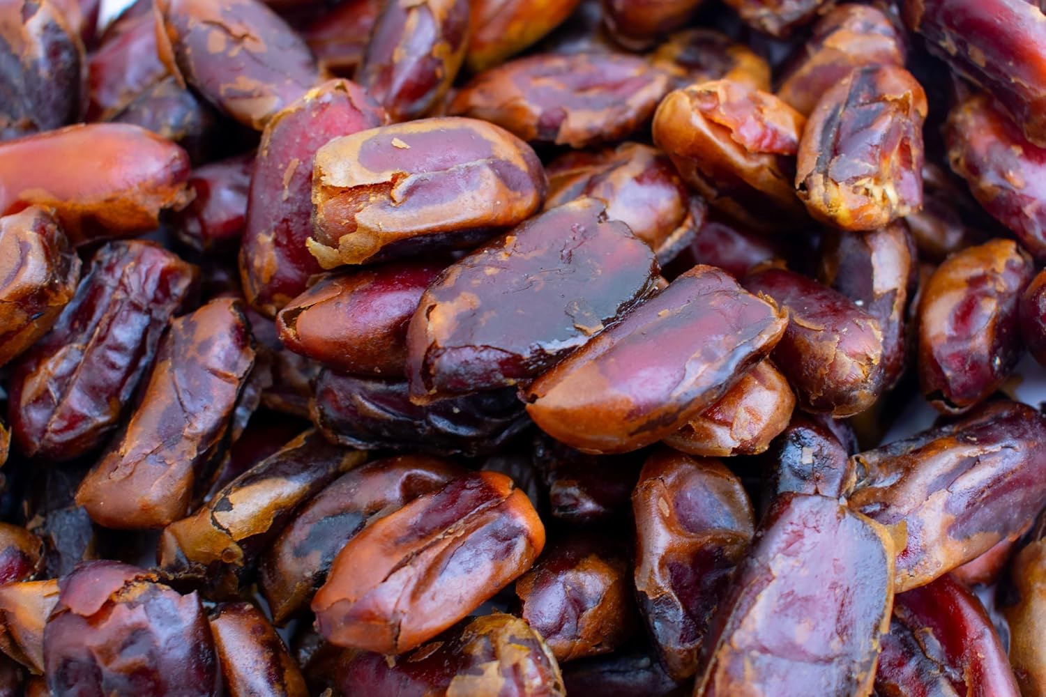 Pitted Dates 500g - Premium Dried Fruit - Ready To Eat - Dried Raw Dates Bulk Bag - Blue Forest Foods