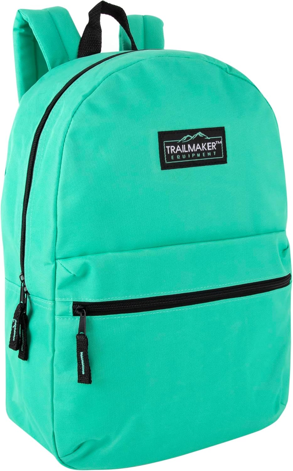 Trail maker Classic 17 inch Backpacks with Adjustable Padded Straps | School Backpacks for Girls, Boys (Aqua)