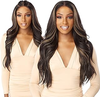 Sensationnel What Lace 13x6 Wigs - BRAELYN synthetic wig Cloud 9 with preplucked hairline - Whatlace BRAELYN (1 JETBLACK)