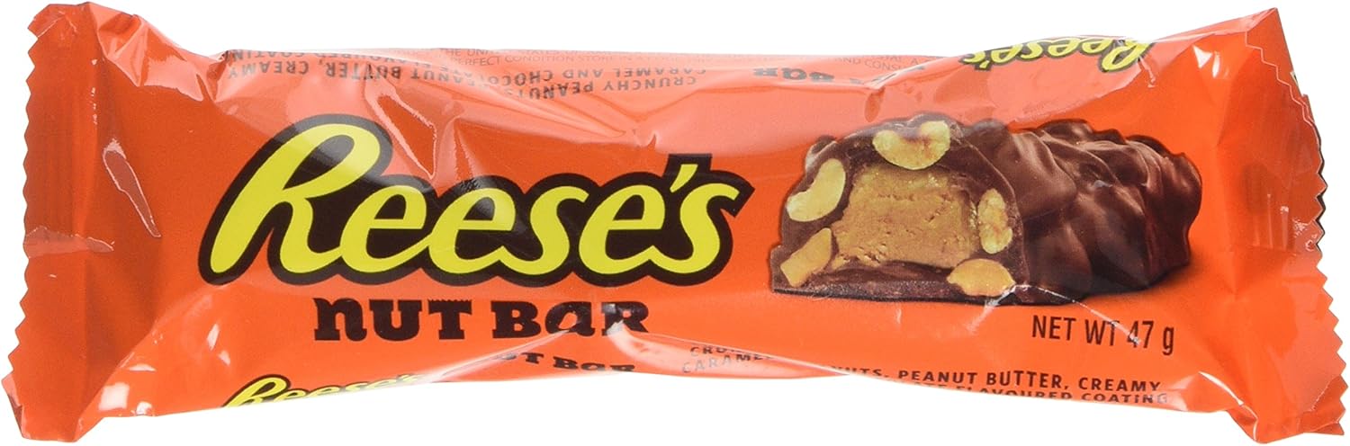 Reese's Nut Bar 47 g (Pack of 18)