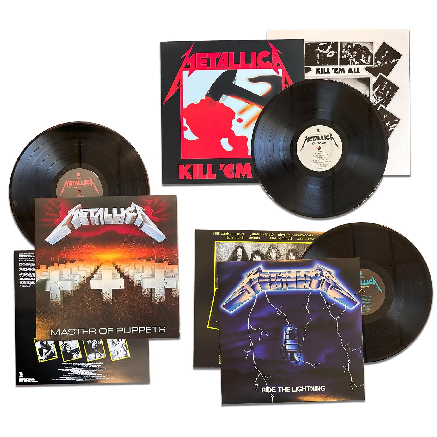 Metallica Collection: Kill 'Em All / Ride The Lightning / Master Of Puppets