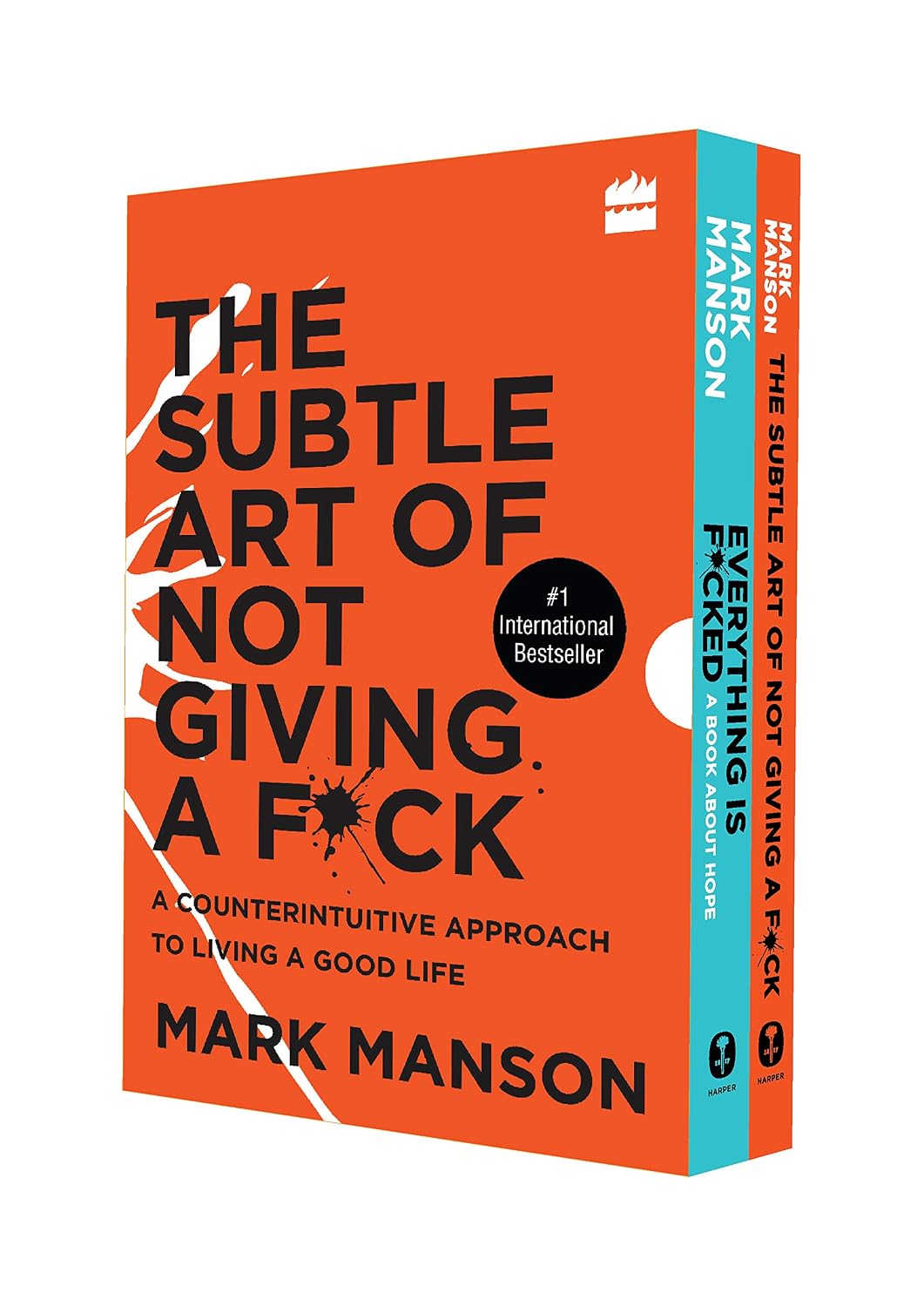 Everything is + subtle art (Mark Manson Box Set) (International Edition)