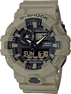 Casio Men's XL Series G-Shock Quartz 200M WR Shock Resistant Resin Color: Matte Tan (Model GA-700UC-5ACR)