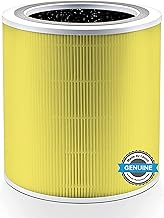 LEVOIT Core 400S-P Air Purifier Pet Allergy 3-in-1 Replacement Filter, Supports HEPA Sleep Mode, Efficiency Activated Carbon, Core 400S-RF-PA (LRF-C401-P-YUS), 1 Pack, Yellow