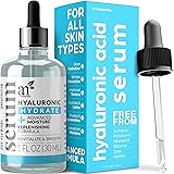 ArtNaturals Hyaluronic Acid Serum - Anti- Aging Facial Serum, Natural Moisturizer w/Vitamin C Serum & Vitamin E - for Skin Care - Reduce Wrinkles & Dark Spots (1 Fl Oz (Pack of 1))