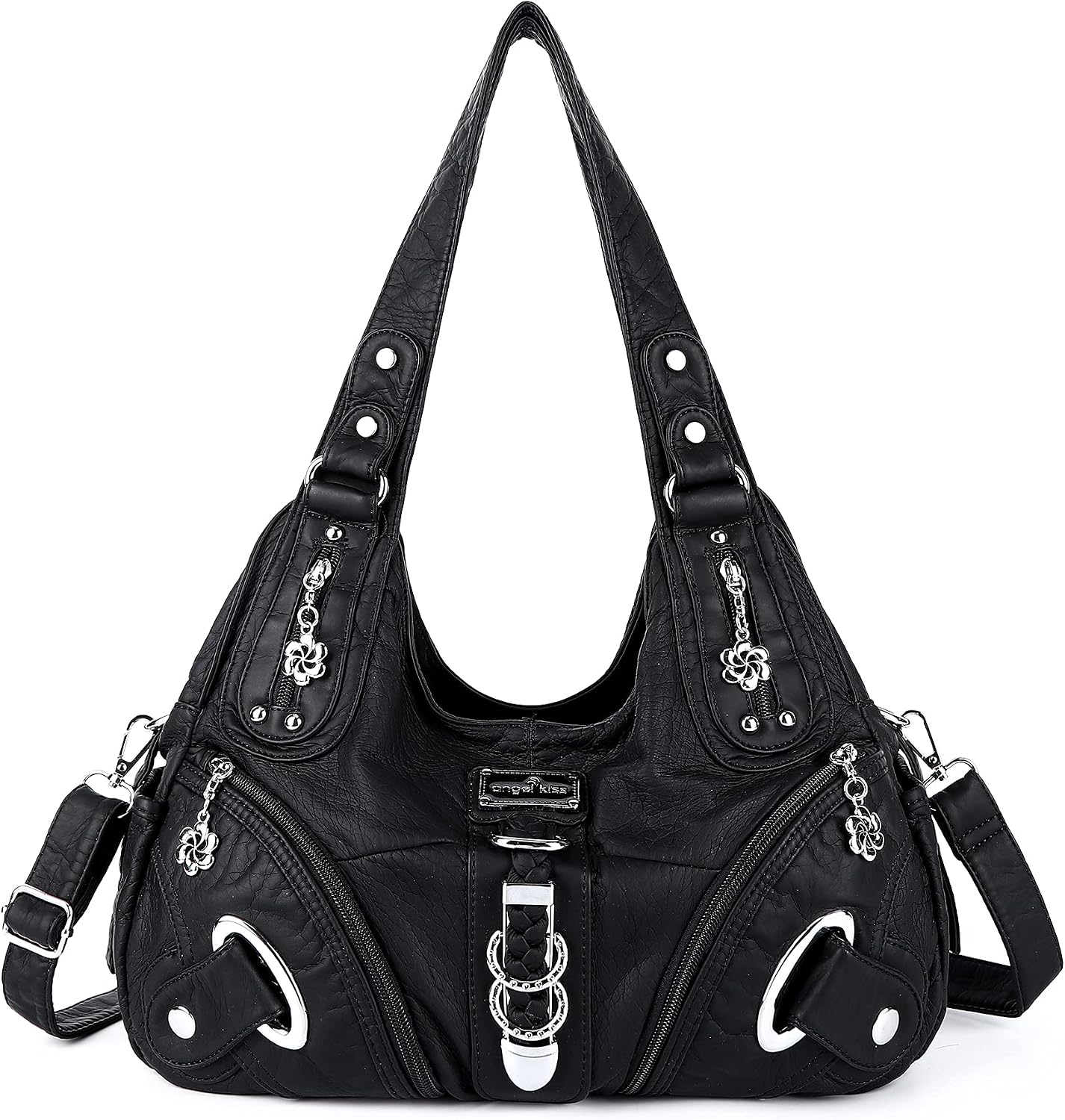 Angelkiss Hobo Purses and handbags for Women Satchel Handbag Women Purses Large Daily Shoulder Bags