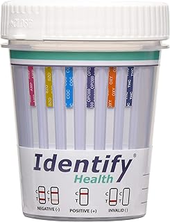 Drug Screen Test - 200 Pack - 6 Panel CLIA Waived Instant Urine Drug Test Cup for AMP,BZO,COC,OPI/MOP,OXY,THC