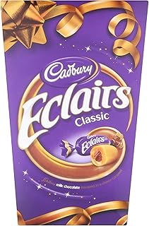 Original Cadbury Chocolate Eclairs Carton Imported From The UK England The Best Of British Chocolate Chewy Cadbury Caramel Encapsulates The Soft Chocolatey Centre Which Melts In Your Mouth