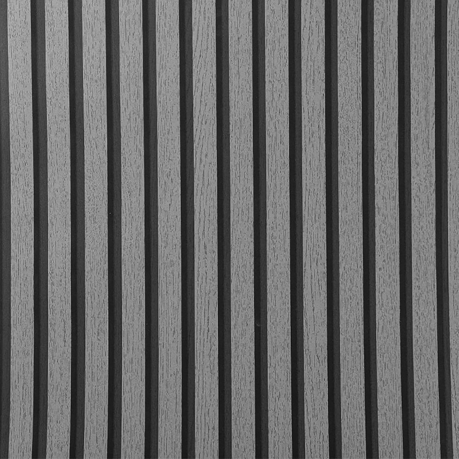 Swehooirt Wood Slats Wallpaper Dark Grey and Black Wallpaper Panel Wood Grating Rustic Wooden Slat Wall Panelling for Bedroom Living Room Hallway Stairs Lounge Hall