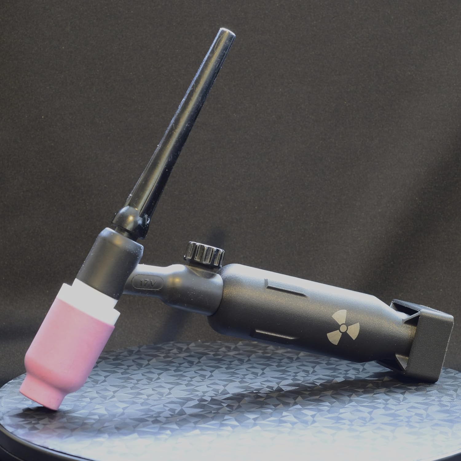 Generic Custom TIG Torch Handle - Atomic Bomb - for Standard Series 9, 17, & 20 Torch Bodies, GRHX1