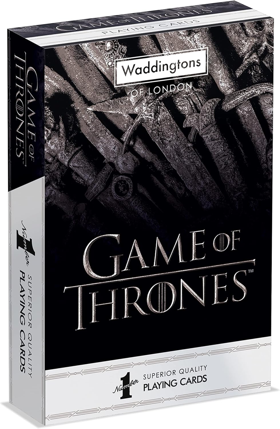 Waddingtons Number 1 Game of Thrones Playing Card Game, Enter the world of Westeros and play with Cersei, Tyrion Lannister, Jon Snow, Sansa and Arya Stark, gift and toy for players aged 6 plus
