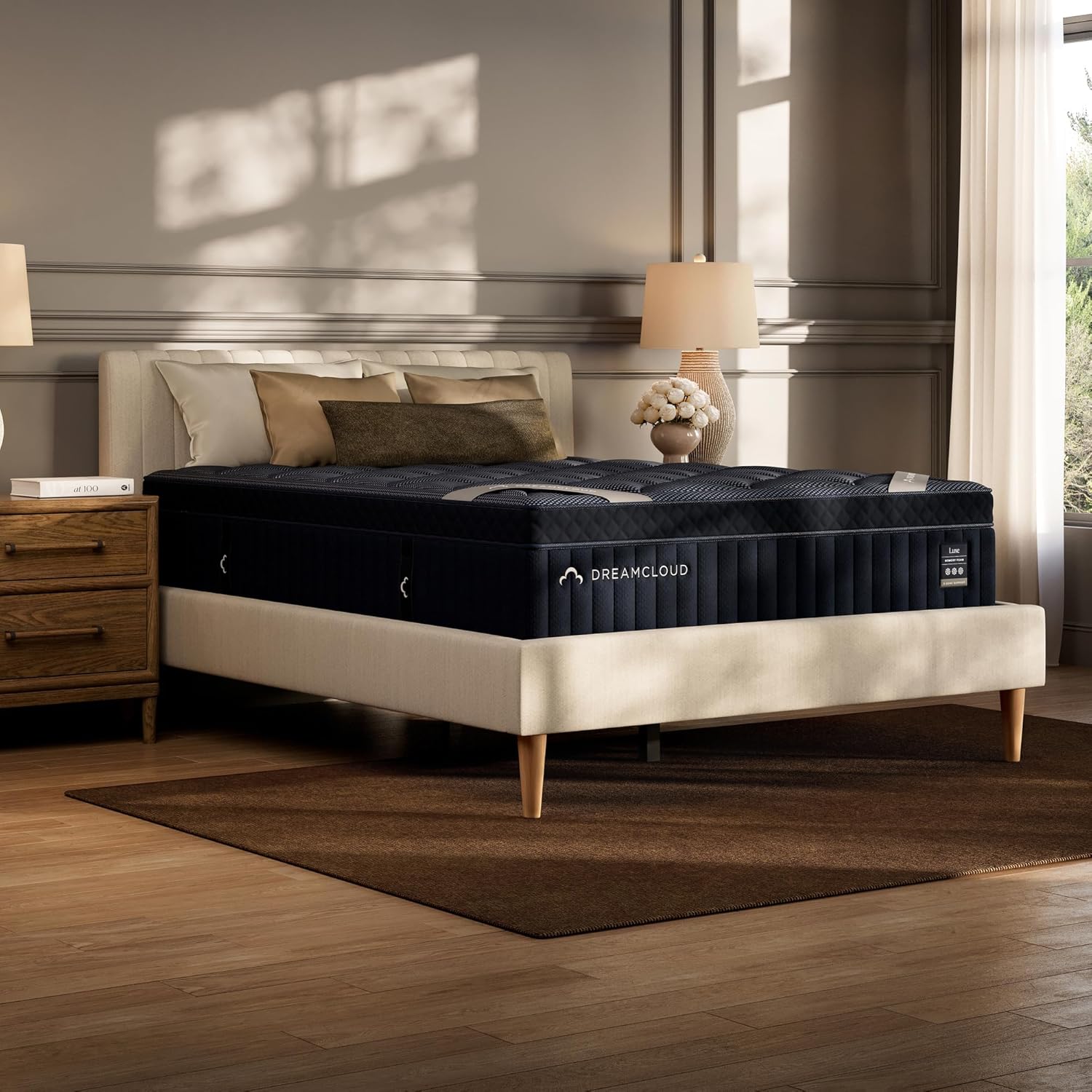 DreamCloud Luxe 14" King Mattress - Memory Foam (New Version) - 365 Night Trial - Fiberglass Free - Forever Warranty - Mattress in a Box - CertiPUR-US® Certified