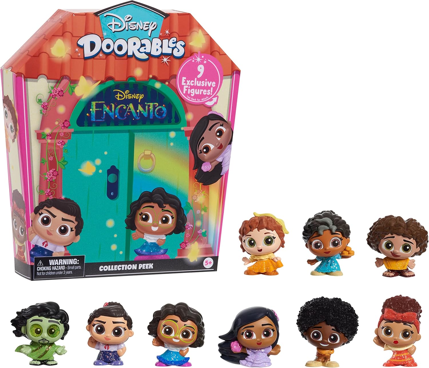 Disney Doorables Encanto Collection Peek, Collectible Figures, Kids Toys for Ages 5 Up, Officially Licenced Kids Toys for Ages 5 Up