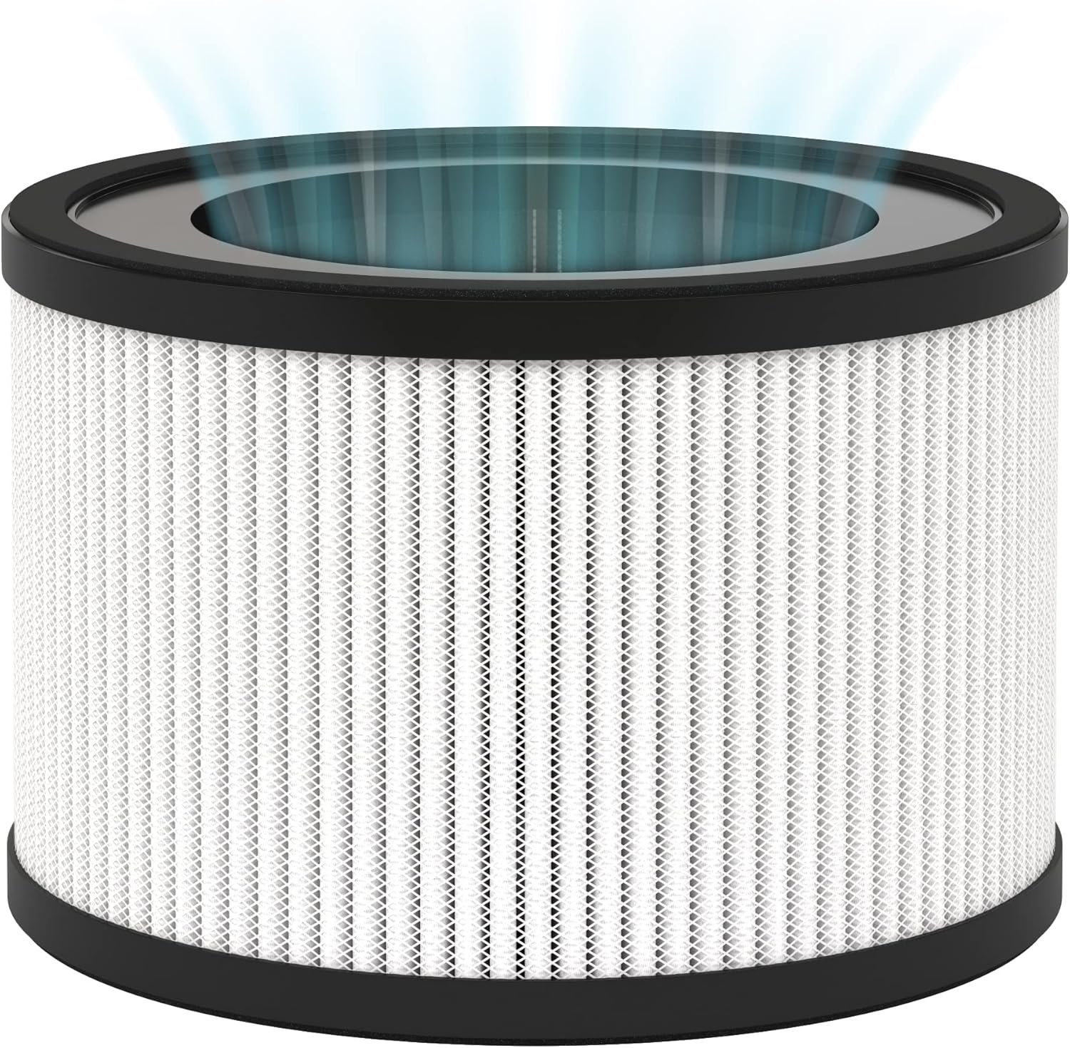 MIKO HEPA H13 Air Filter Replacement for IBUKI M Air Purifier MAF-02, Circular Air Cleaner Replacement,7.35 x 7.35 x 4.67 inches (1 Pack)