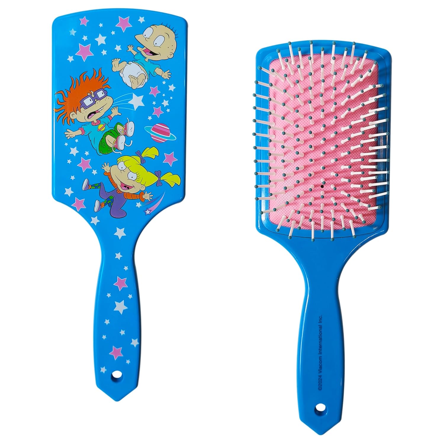 LUV HER Kids' Detangling Hair Brush - Fun Design with Rugrats - Gentle on Wet & Dry Hair - Ideal for Kids Ages 3+ - Makes Hair Care Enjoyable and Simple
