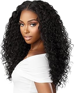 Sensationnel Bare Lace 13x6 wigs - Unit 2 Glueless synthetic with 180 degree preplucked hairline Non lifting 2040 larger grid thinner lace - BareLace unit 2 (1 JETBLACK)