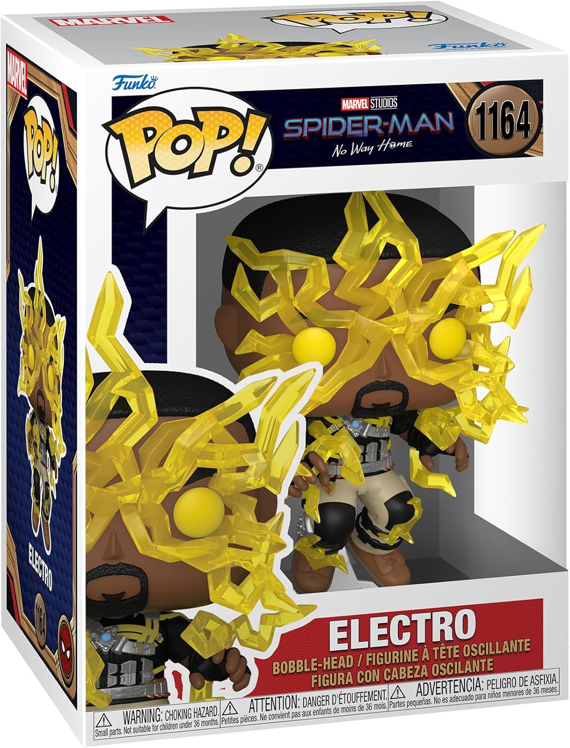 Funko Pop! Marvel: Spiderman No Way Home 2021 - Electro Finale - Spider-man - Collectable Vinyl Figure - Gift Idea - Official Merchandise - Toys for Kids & Adults - Movies Fans