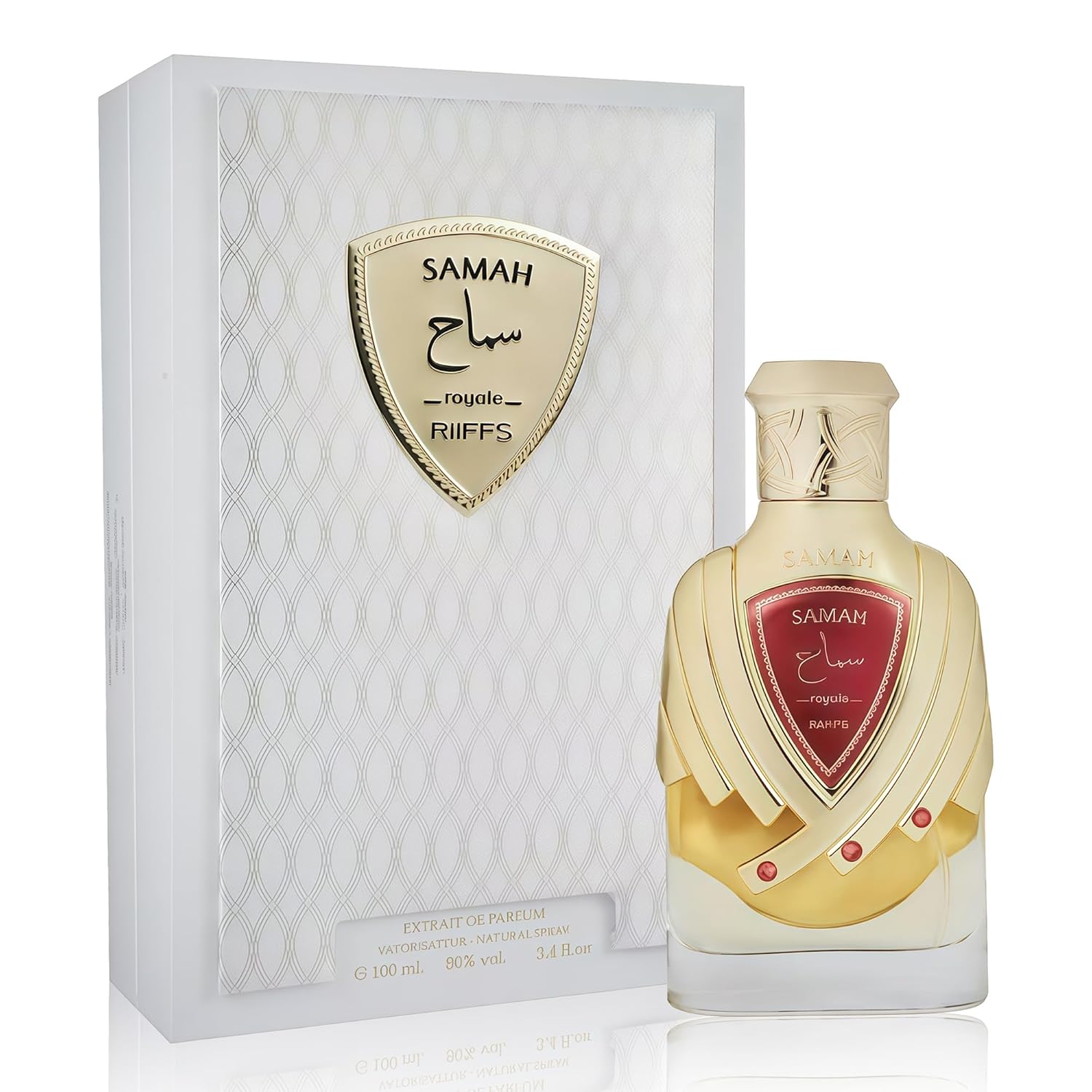 Samah Royale Luxury Perfume for Women - 100ml Citrus Amber Eau de Parfum with Calabrian Bergamot, Vanilla & White Musk, Long-Lasting Elegant Scent