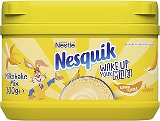 Nesquik Banana Flavour Milkshake Powder 300 g (Pack of 5)