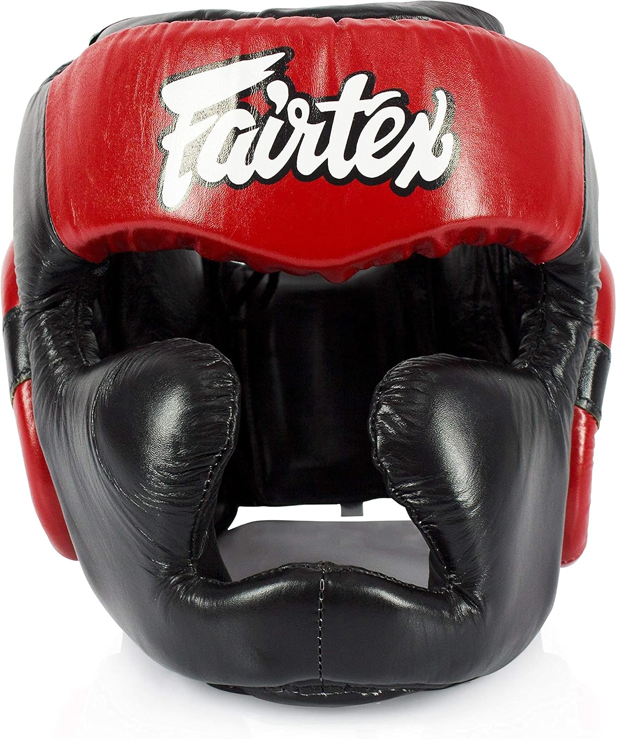 Fairtex Full Head Guard, Muay Thai MMA Sparring Helmet Protective Headgear