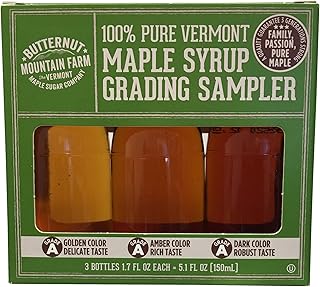 Vermont Maple Syrup Grading Sampler