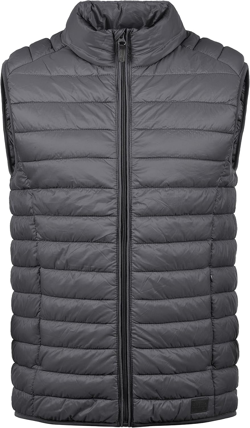Blend Nille Men's Quilted Gilet Vest Body Warmer With High Neck
