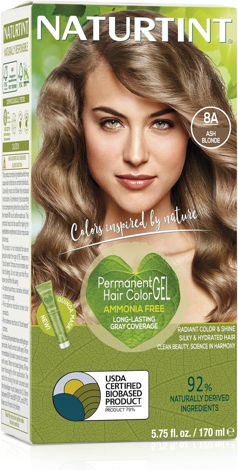 Naturtint Hair Color 8A Ash Blonde Count