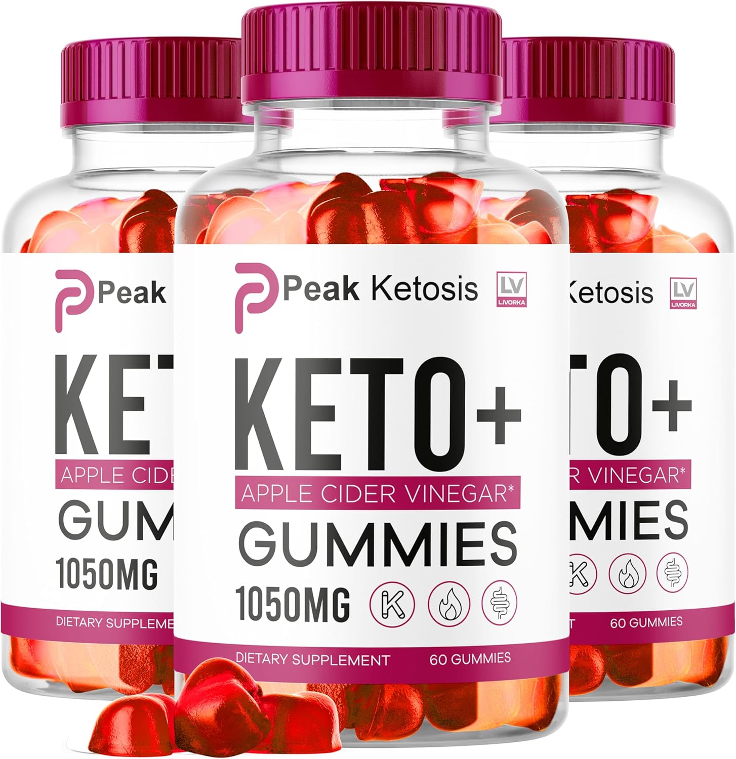 (3 Pack) Peak Ketosis Gummies, Peak Ketosis Keto Gummies, Peak Ketosis Keto Plus Gummies, Peak Ketosis, Peak Ketosis Keto Plus ACV, PeakKetosis Keto Supplement Gummies, 180 Gummies For 3 Month