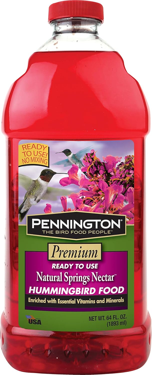 Hummingbird Nectar Ready to Use Food, 64 oz