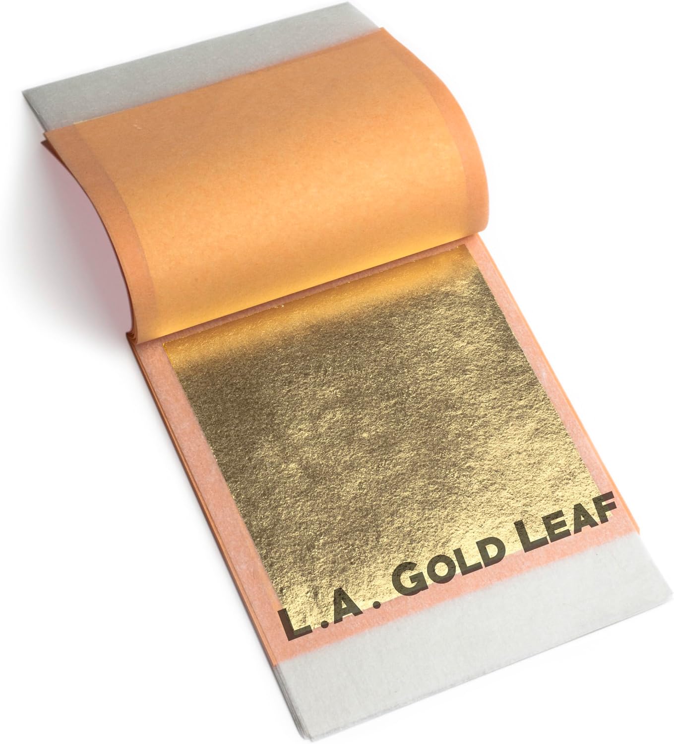 Genuine Gold Leaves (Loose) (18k Genuie Gold Leaf, 1 Booklet (25 Sheets))