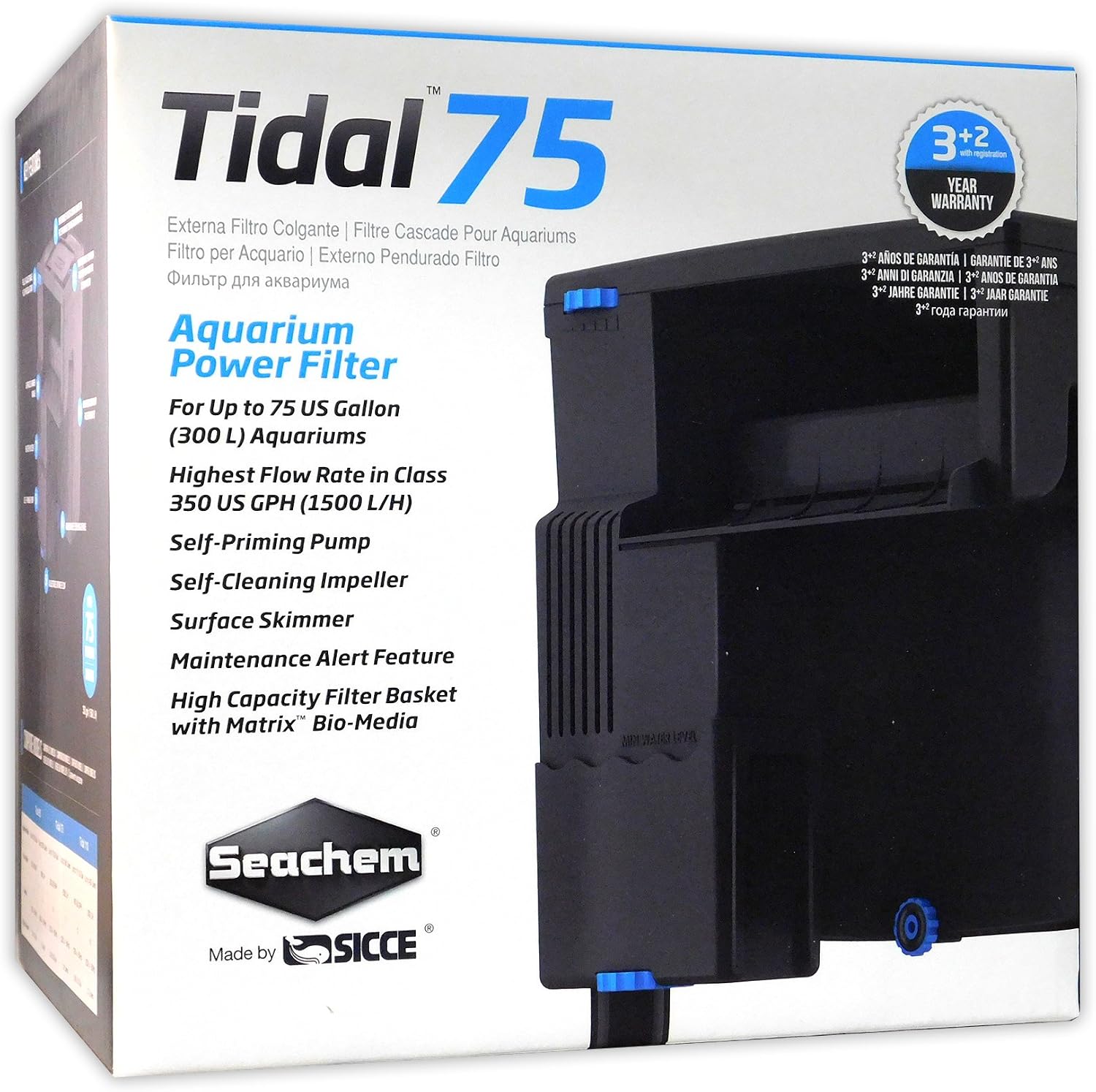 Seachem Tidal Filter 75