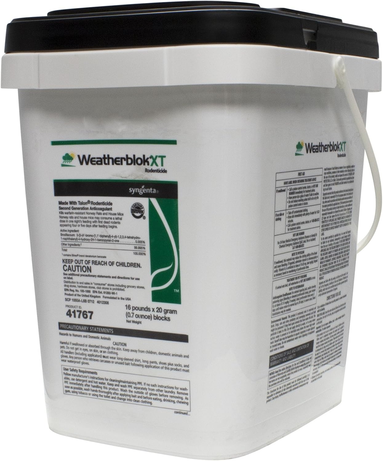 Syngenta WEATHERBLOK XT 16# Pail