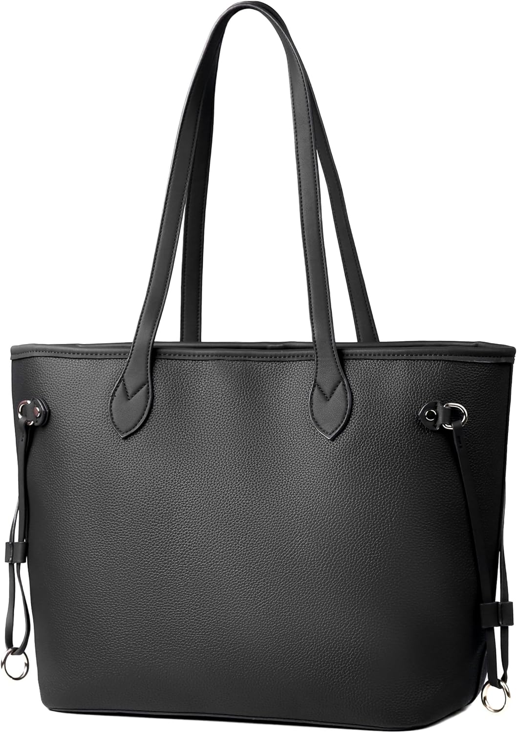 AOSSTA Womens Tote Bags For School Large City Bag Design Roomy Shoulder Bag for Work Shopping Travel