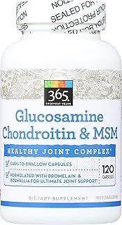 365 Everyday Value, Glucosamine Chondroitin & MSM, 120 ct