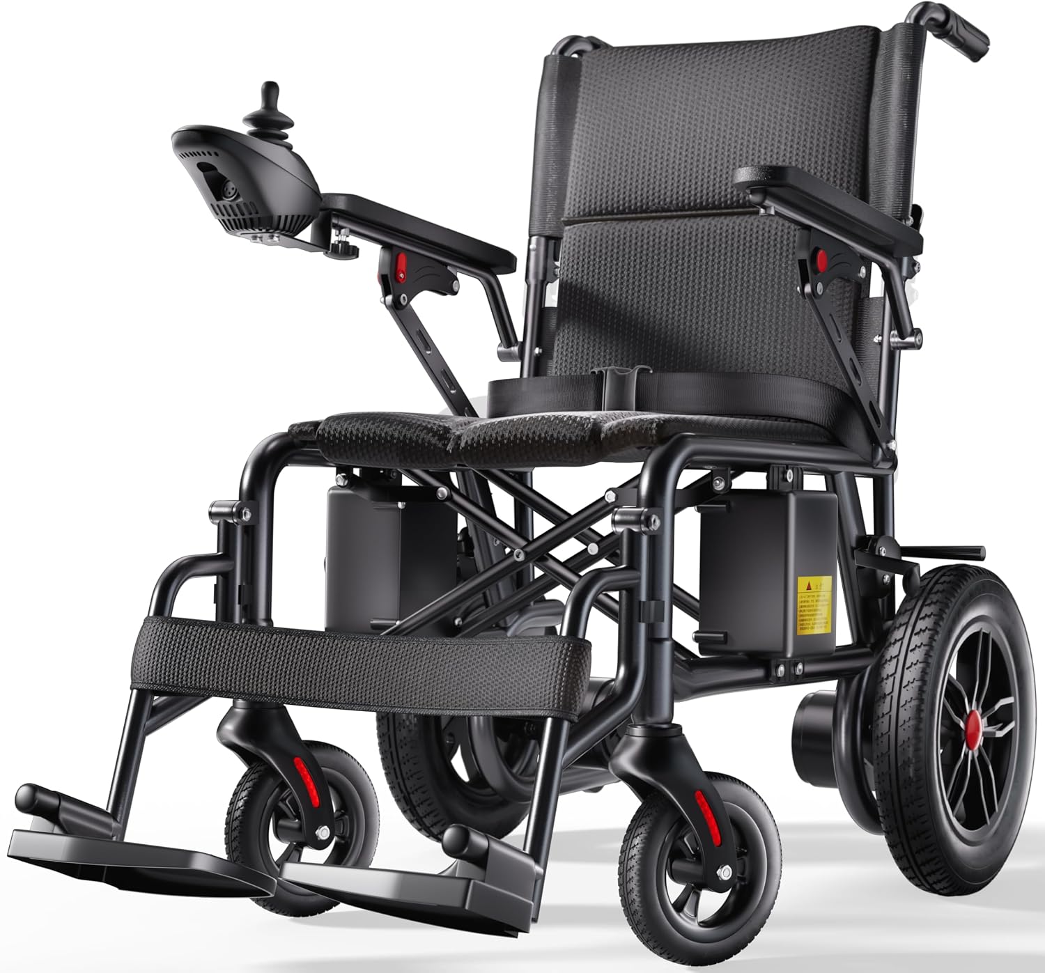 Premium Lightweight Foldable Electric Wheelchairs for Adults,Seniors | 15 Miles Long Travel Range,Sturdy,Durable,All Terrain,Motorized Wheelchairs for Indoor/Outdoor Use,300LBS Weight Capacity
