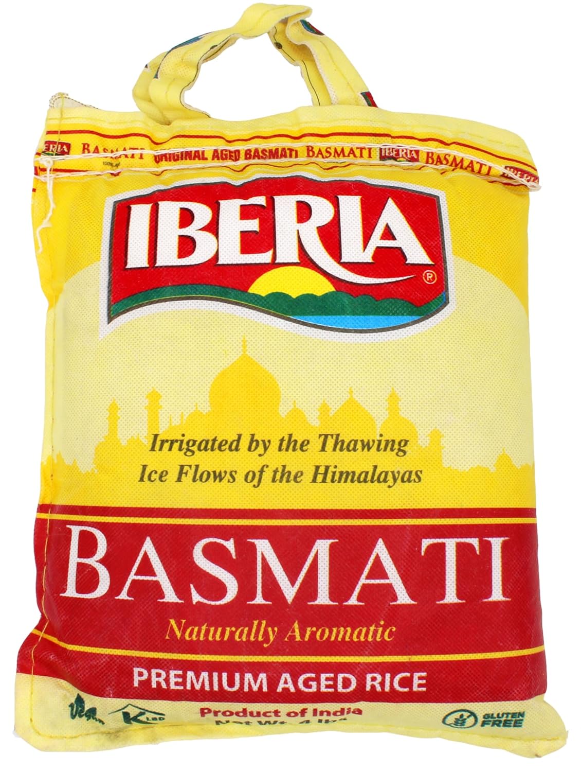 Iberia Premium Aged Indian Basmati Rice, 4 Pounds