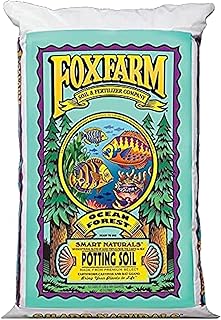 FoxFarm Ocean Forest Potting Soil, 1.5cu ft - Light, Aerated Texture, Designed for All Container Plants - pH Adjusted for Optimal Nutrient Uptake, Effectively Retains Moisture
