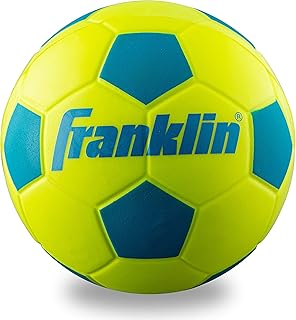 Franklin Sports Foam Soccer Ball - Perfect for Practice and Backyard Play - Best for First-Time Play and Small Kids - 6.5 inches