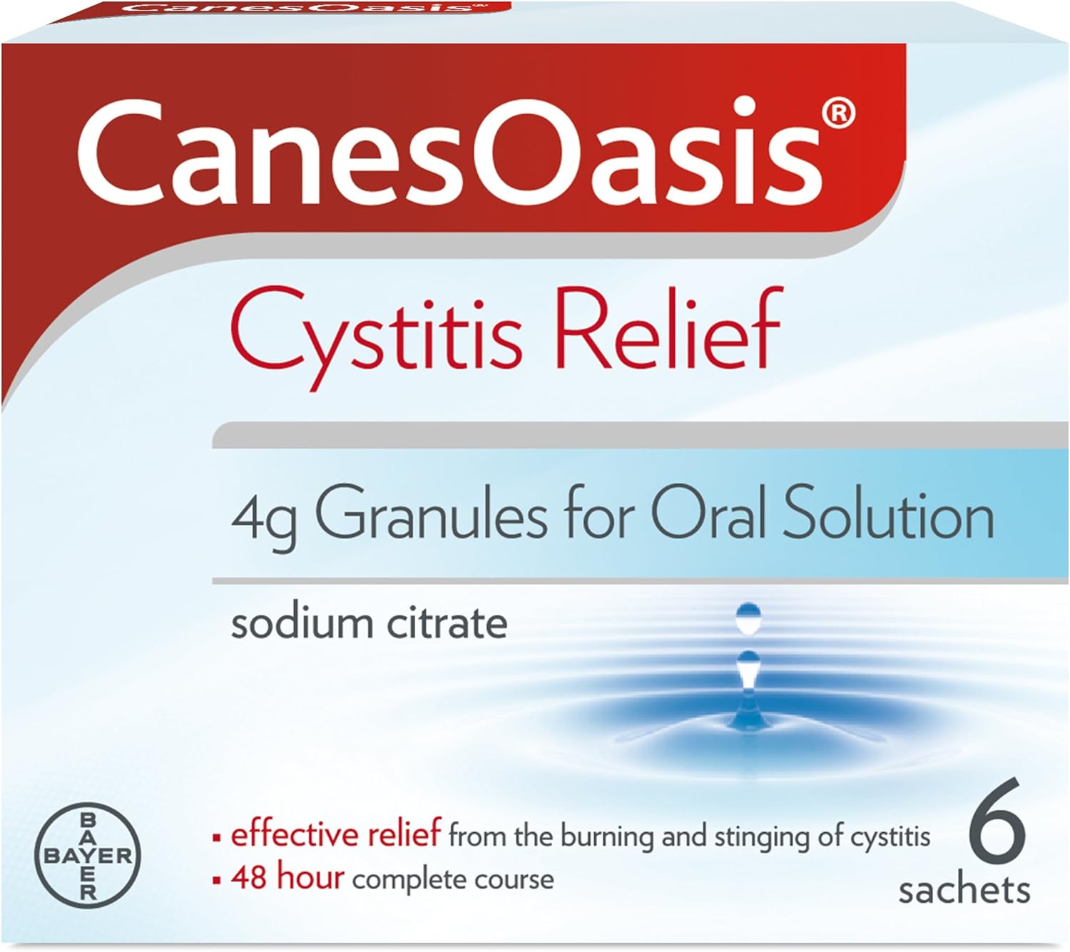 Canesoasis Cystitis Relief, Pack of 6