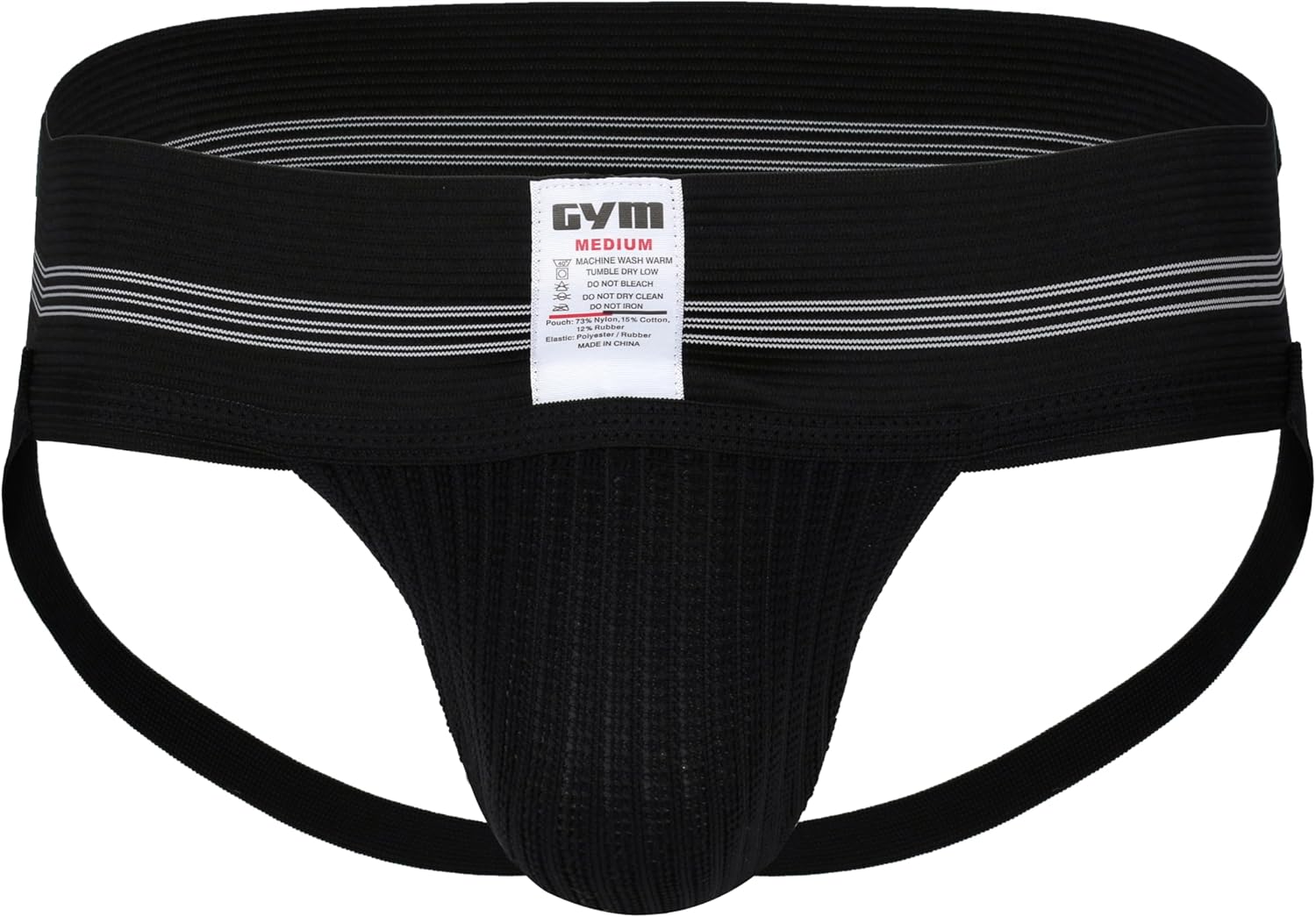 GYM mens 3" Wide Band Classic Athletic Supporter